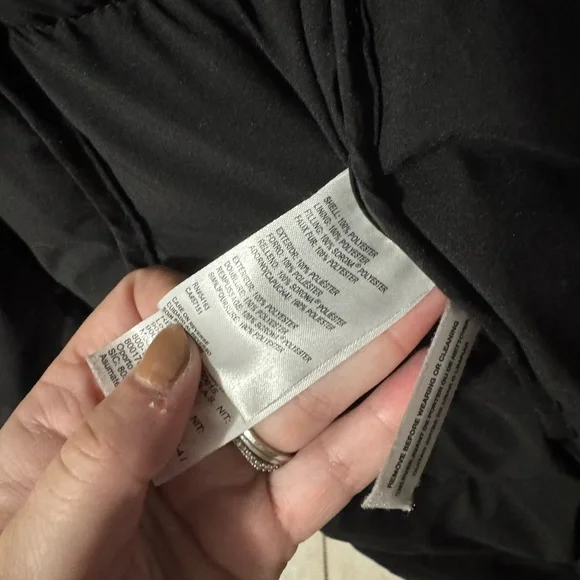 Calvin Klein Women's Charcoal Puffer Jacket - Picture 8 of 9